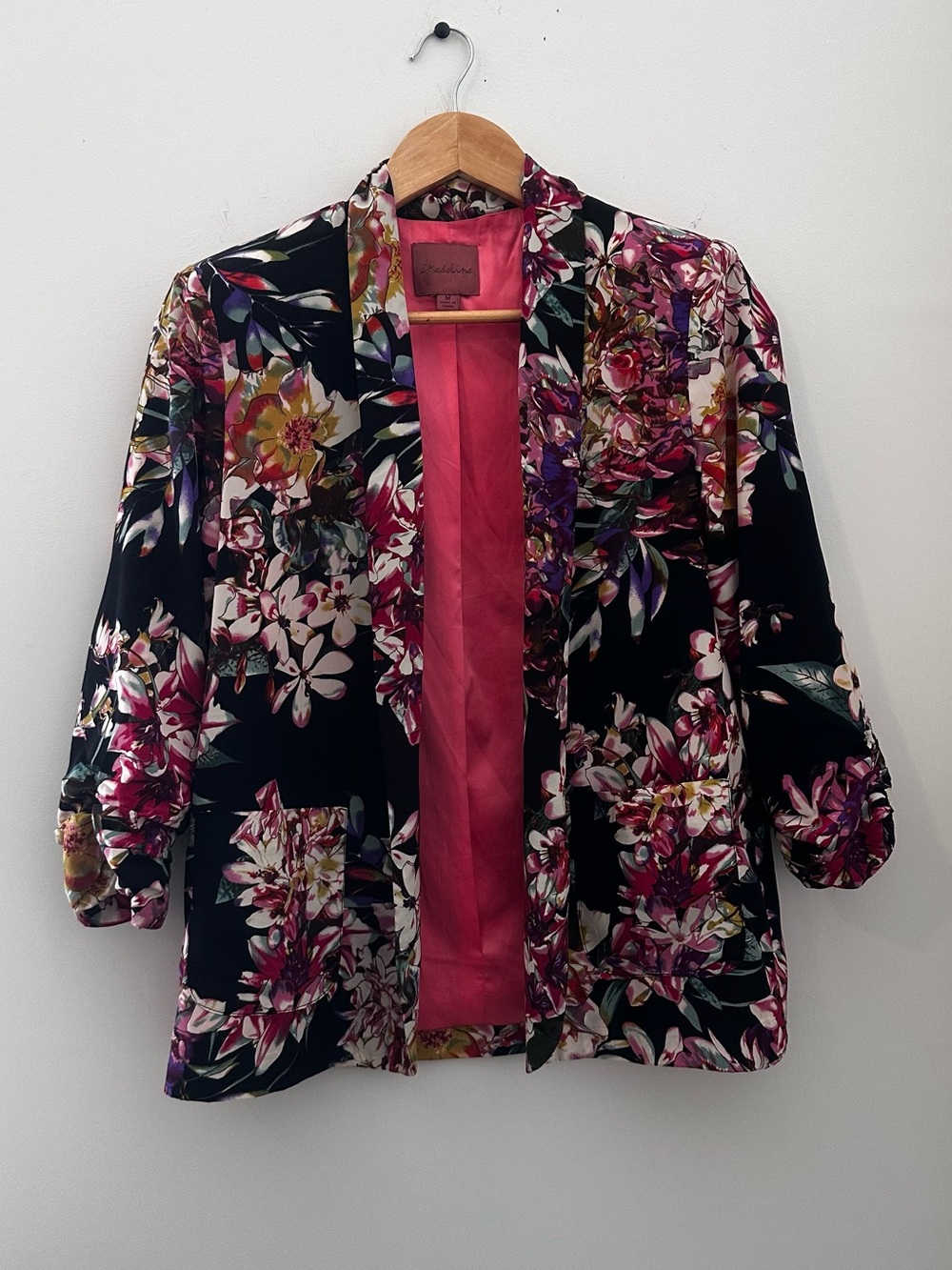 i.maddie | floral blazer